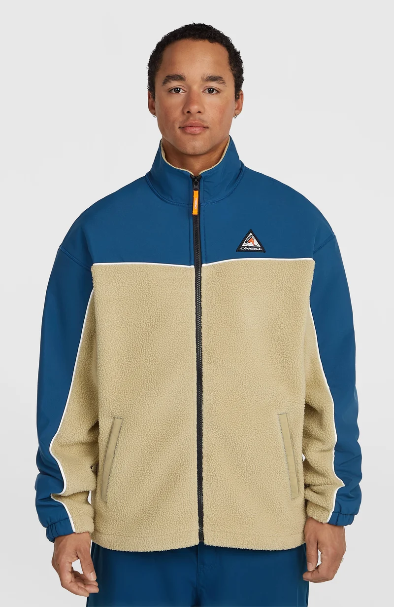FWC'Play Hyperfleece vest met volledige rits | Regal Blue Colour Block