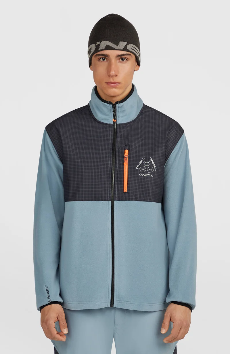FWC'Peak Polartec® Hyperfleece vest met volledige rits | Murky Water Colour Block
