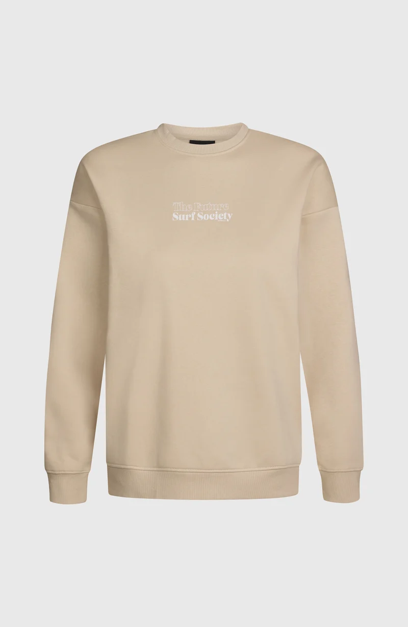 Future Surf Crew sweater | Macaron