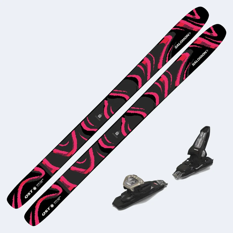 2027 Salomon QST 106 Skis with Marker Griffon 13D Demo Bindings