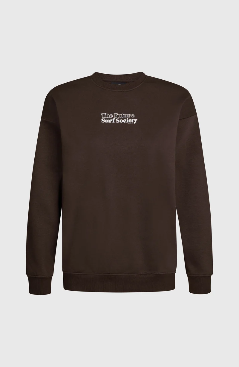 Future Surf Crew sweater | Coffee Bean