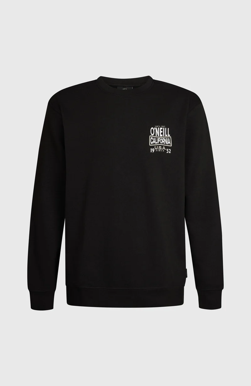 O'Neill Small Logo Crew sweater | Black Out