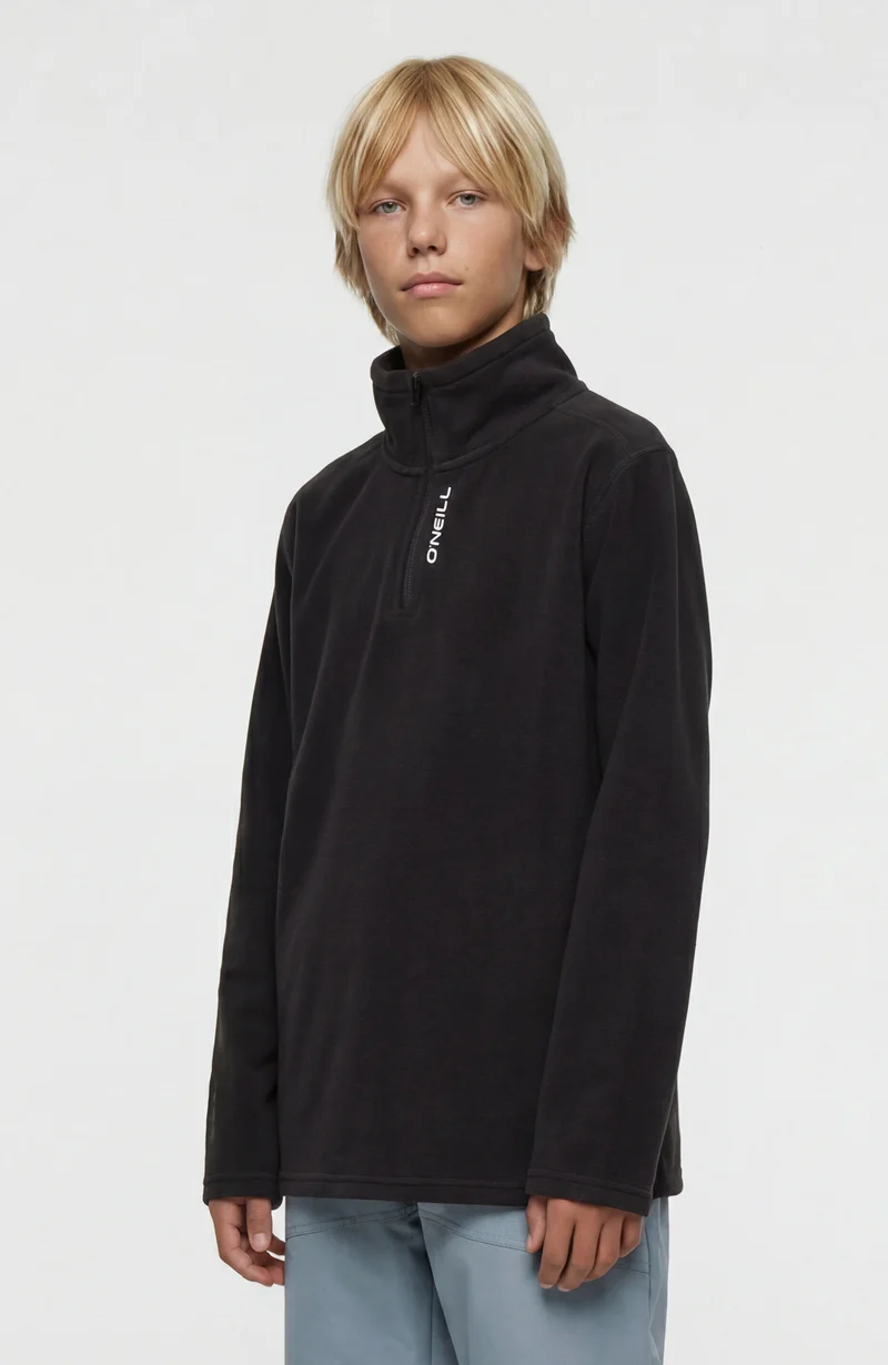 FWC'Cruz Jack's Polartec® fleecetrui met halve rits | Black Out