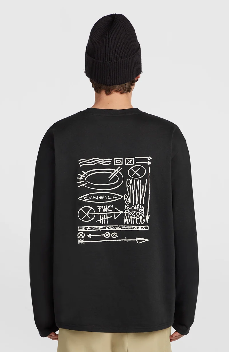 FWC'Play shirt met lange mouwen | Black Out