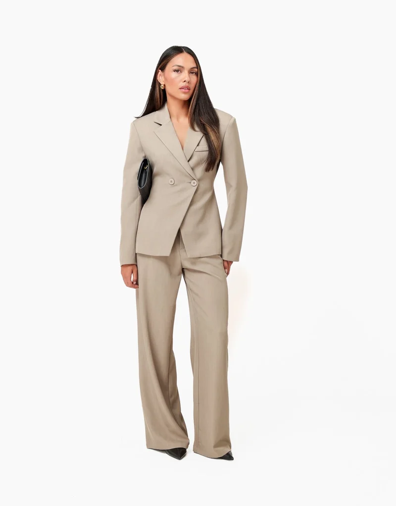 Taupe Classic Getailleerde Knopen - Set
