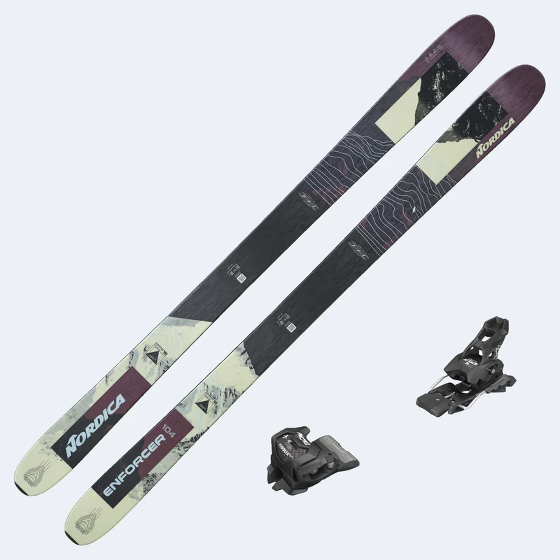 2027 Nordica Enforcer 104 Skis with Tyrolia Attack 14 GW Bindings