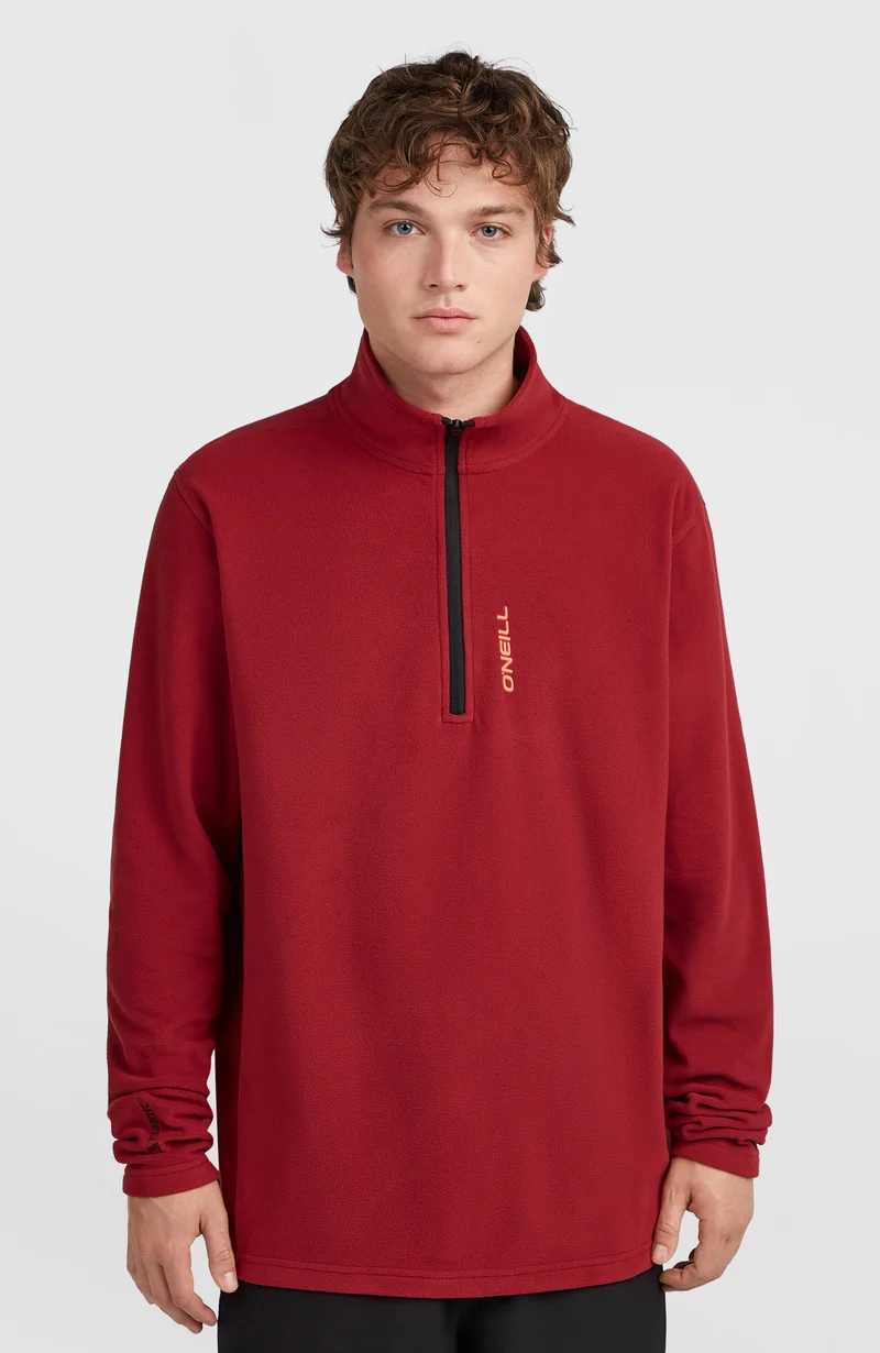 FWC'Cruz Jack's Polartec® fleecetrui met halve rits | Tamarillo
