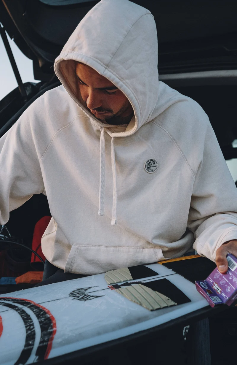 O'Riginals Badge hoodie | Linen White