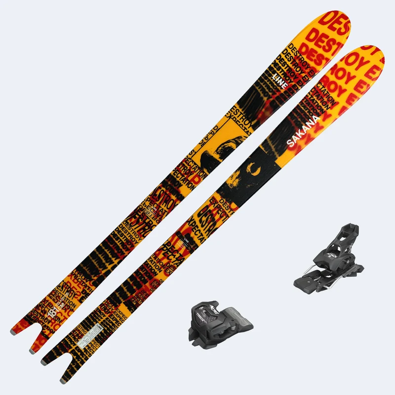 2027 Line Sakana Skis with Tyrolia Attack 14 GW Bindings