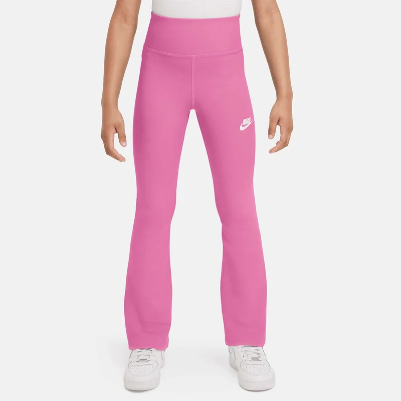 sportswear classics Legging met hoge taille en wijde pijpen