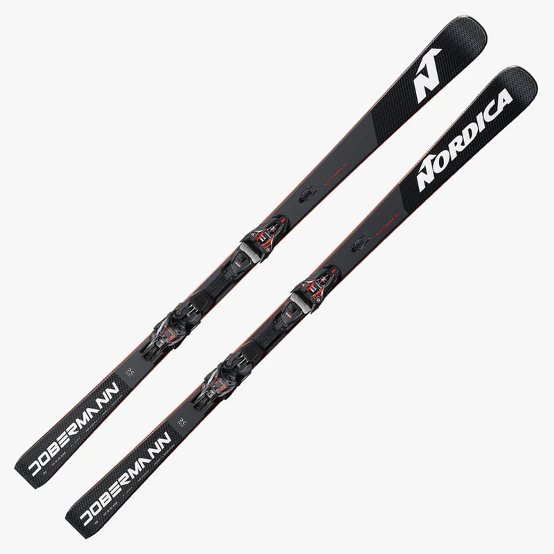 2025 Nordica Dobermann Multigara DC Demo Skis w Demo Xcell 14 Binding