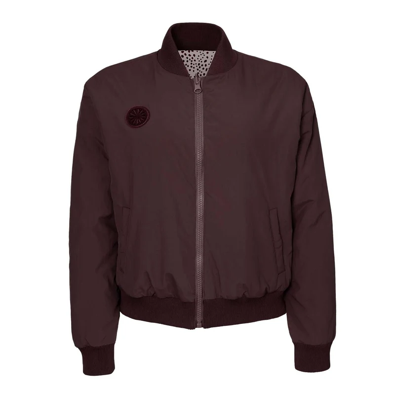 reversible bomber jacket