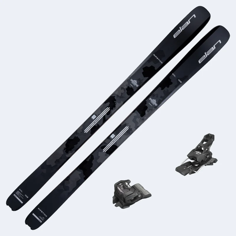 2027 Elan Ripstick 102 Black Edition Skis with Tyrolia Attack 14 GW Bindings