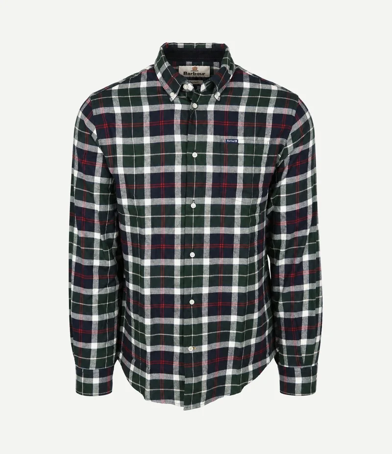 Fortrose overhemd tartan evergreen