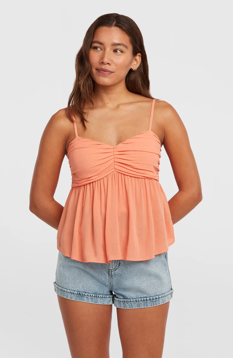 Reeta geweven top | Funky Peach