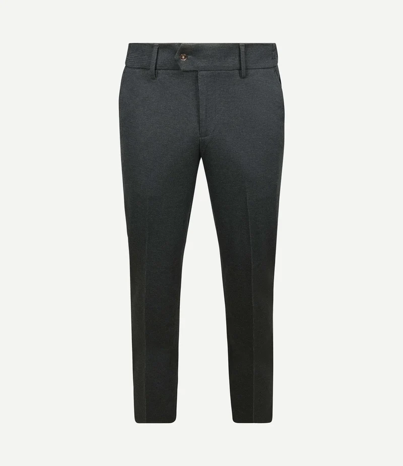 Aiden pantalon houndstooth forest