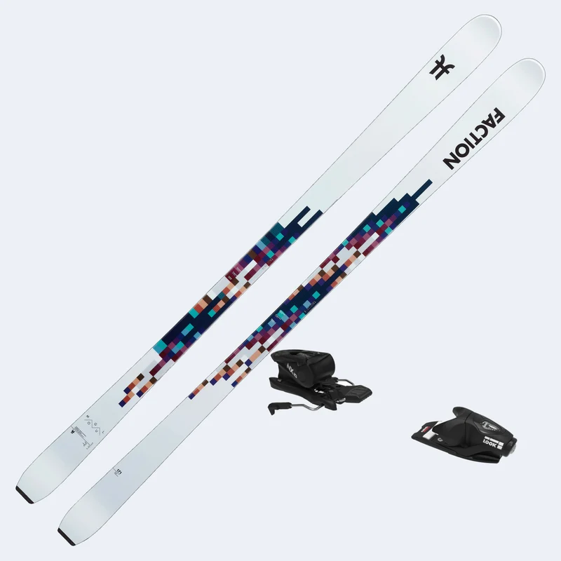 2027 Faction Le Mogul Ski with Look NX 10 GW Bindings