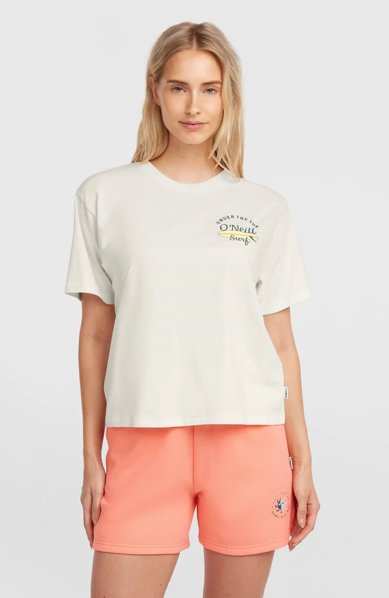 O'Neill Boxy Back-Print T-shirt | Snow White