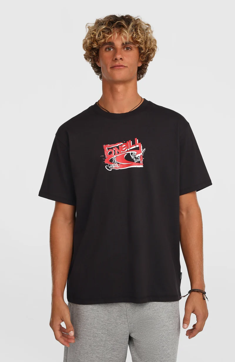 Essentials 90s Logo T-shirt | Black Out