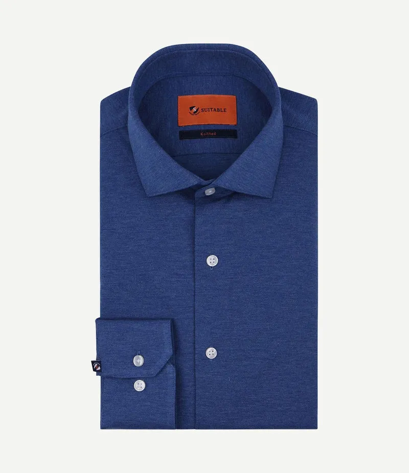 Knitted royal blauw