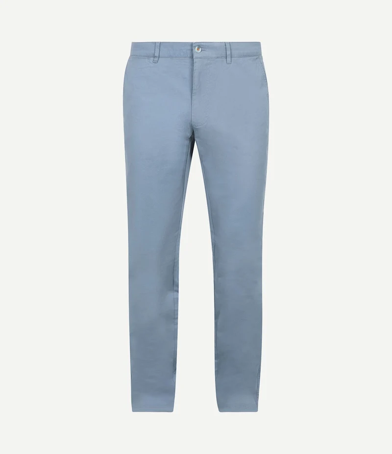 Chino peano twill steel blue