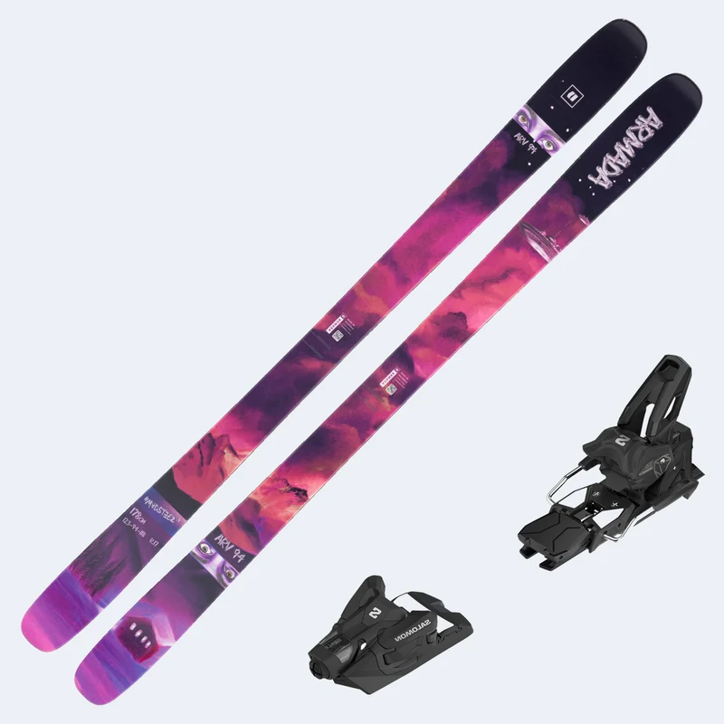 2026 Armada ARV 94 Skis with Salomon Strive 14 GW Bindings