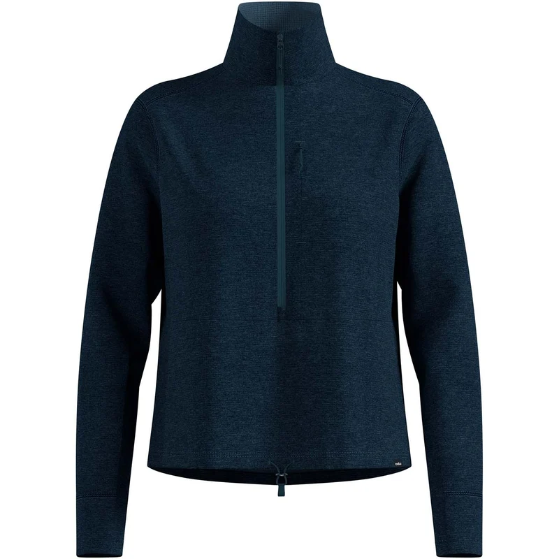 Grid Fleece Mid Layer half-zip