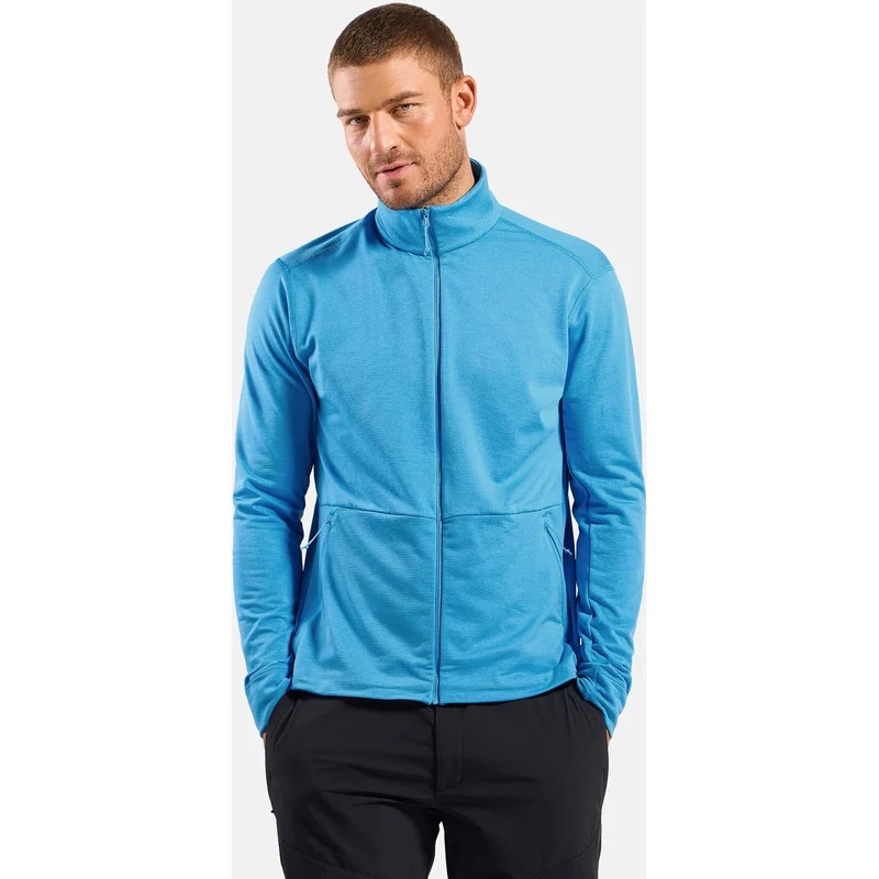 Grid Fleece Mid Layer Full-Zip