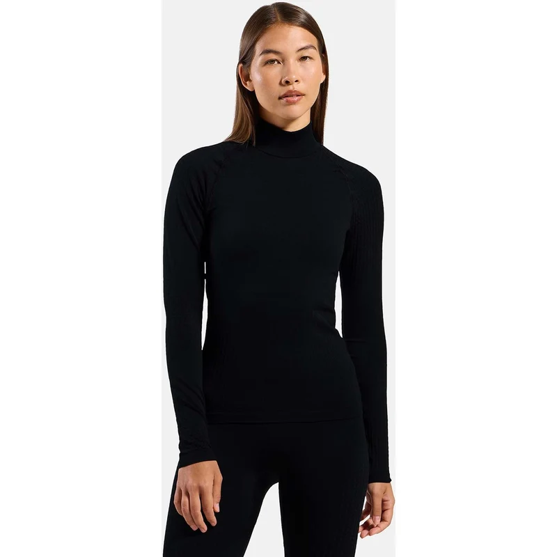 performance warm base layer turtle neck shirt