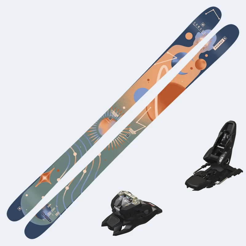 2025 Armada ARW 88 Women's Skis with Marker Squire 11 Bindings