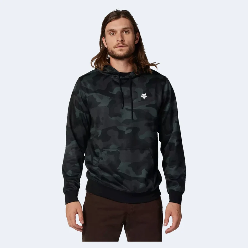Fox Head Camo Pullover Men's Hoodie