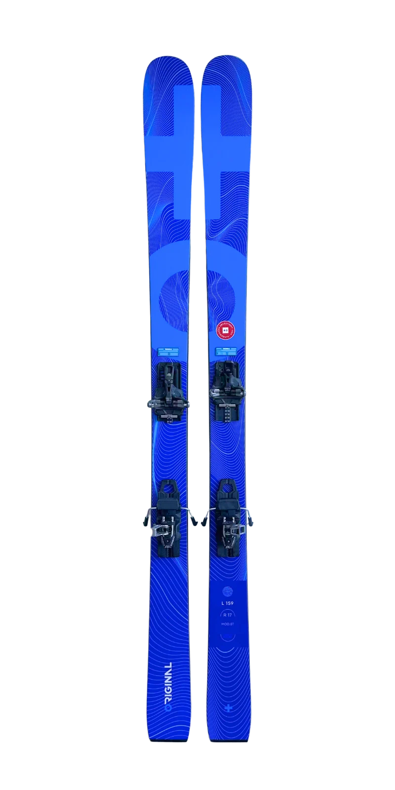 ORIGINAL+ MOD. 8T REFURBED 159 MEDIUM + TYROLIA ALMONTE 10 PT DEMO