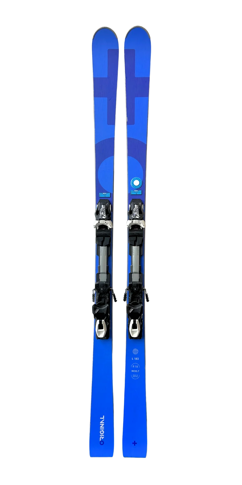 ORIGINAL+ MOD. 7 REFURBED 183 MEDIUM + TYROLIA RACE PLATE EVO & FREEFLEX 14