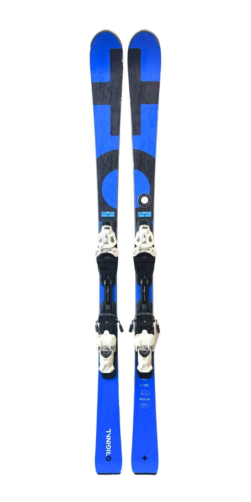 ORIGINAL+ MOD. 6X REFURBED 155 STIFF + TYROLIA SUPERFLEX PLATE & PRW 12