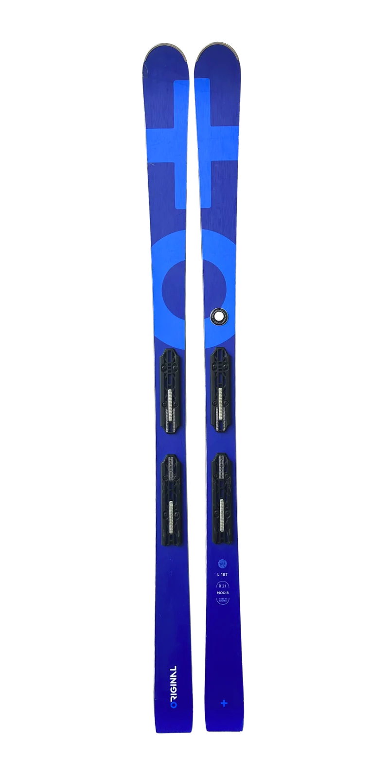 ORIGINAL+ MOD. 8 REFURBED 187 STIFF + TYROLIA TWIN PLATE