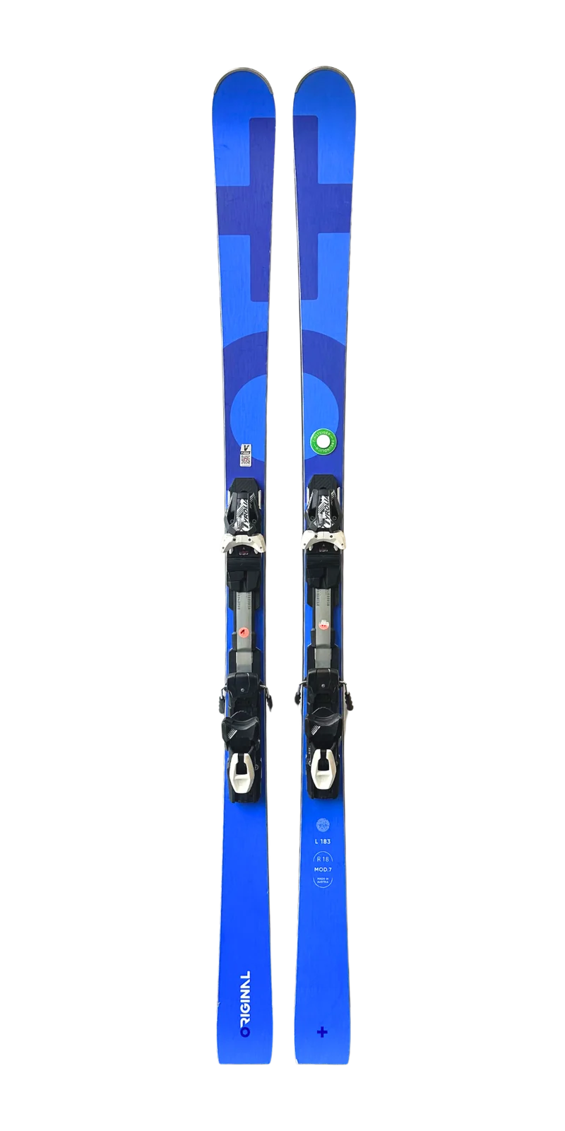 ORIGINAL+ MOD. 7 REFURBED 183 SOFT + TYROLIA RACE PLATE EVO 14 & FREEFLEX 14