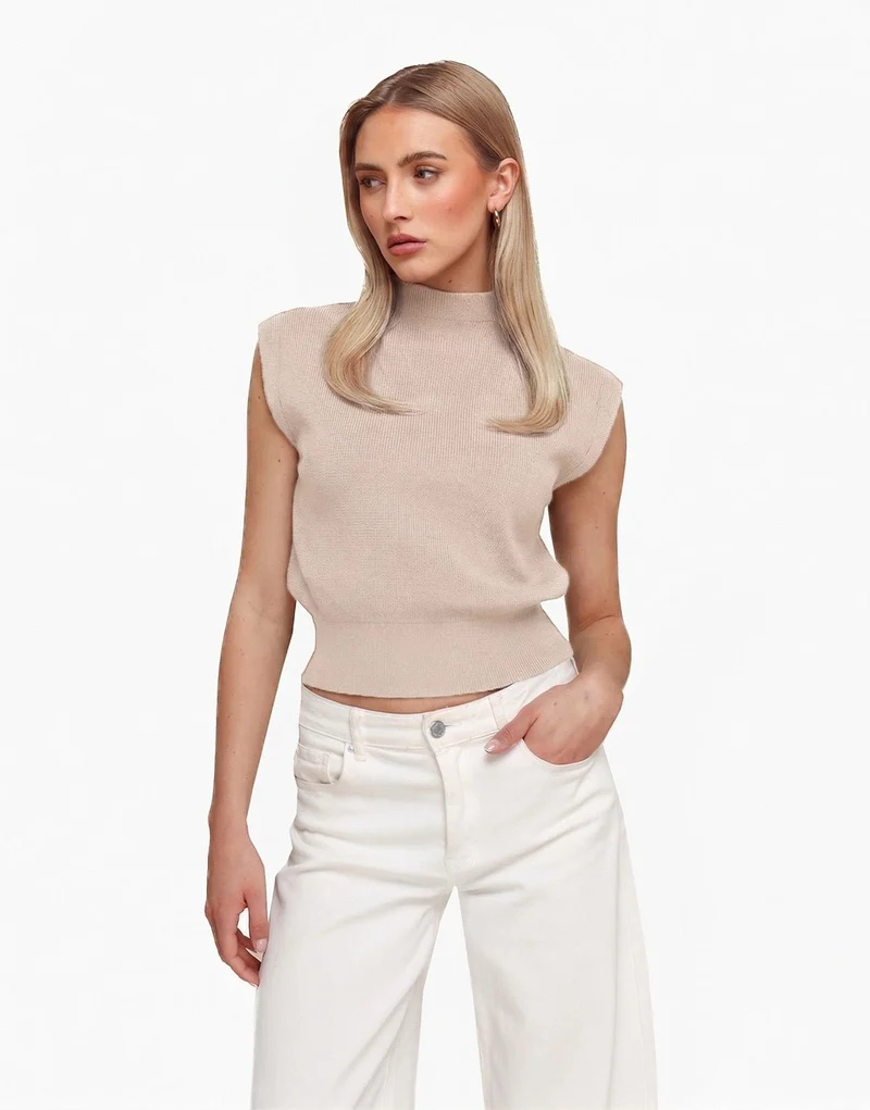 Beige Spencer - Top