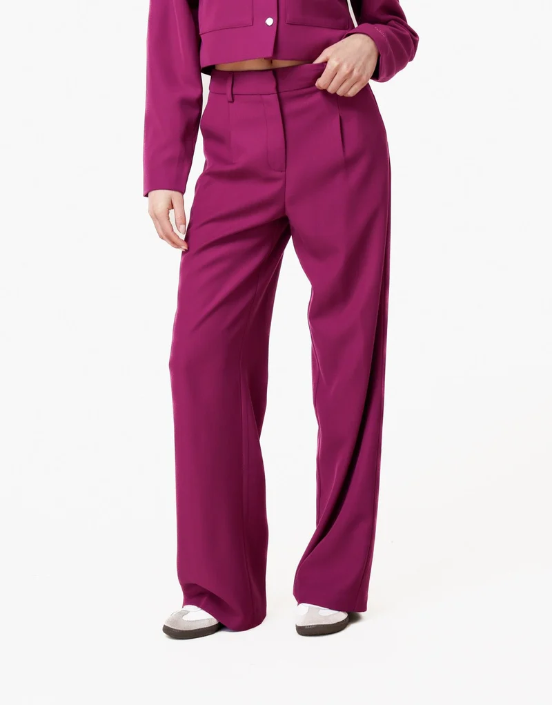 Licht Aubergine Luxe Studio - Pantalon
