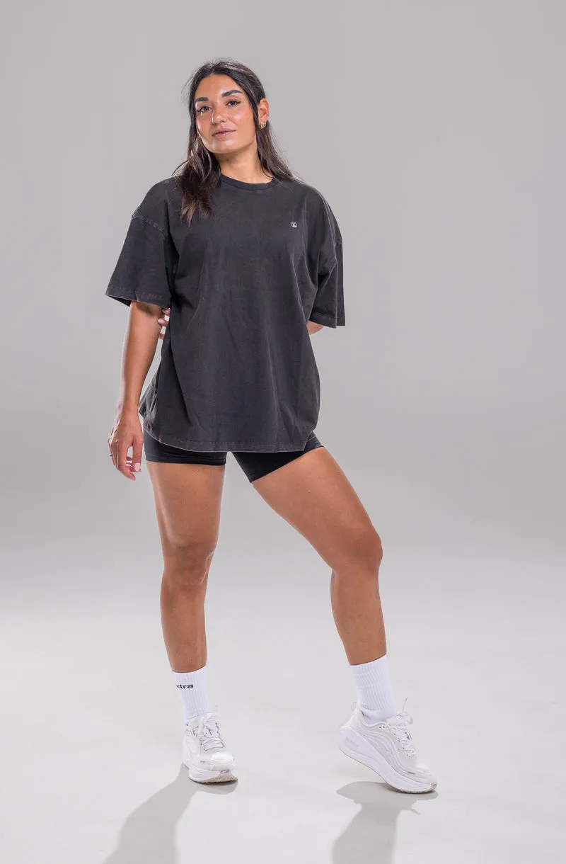 Reign Cotton Tee - Vintage Black