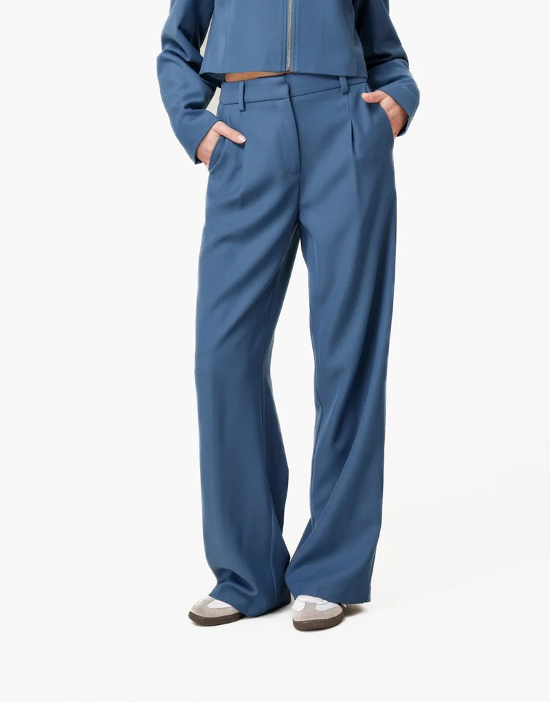Jeansblauwe Luxe Studio - Pantalon