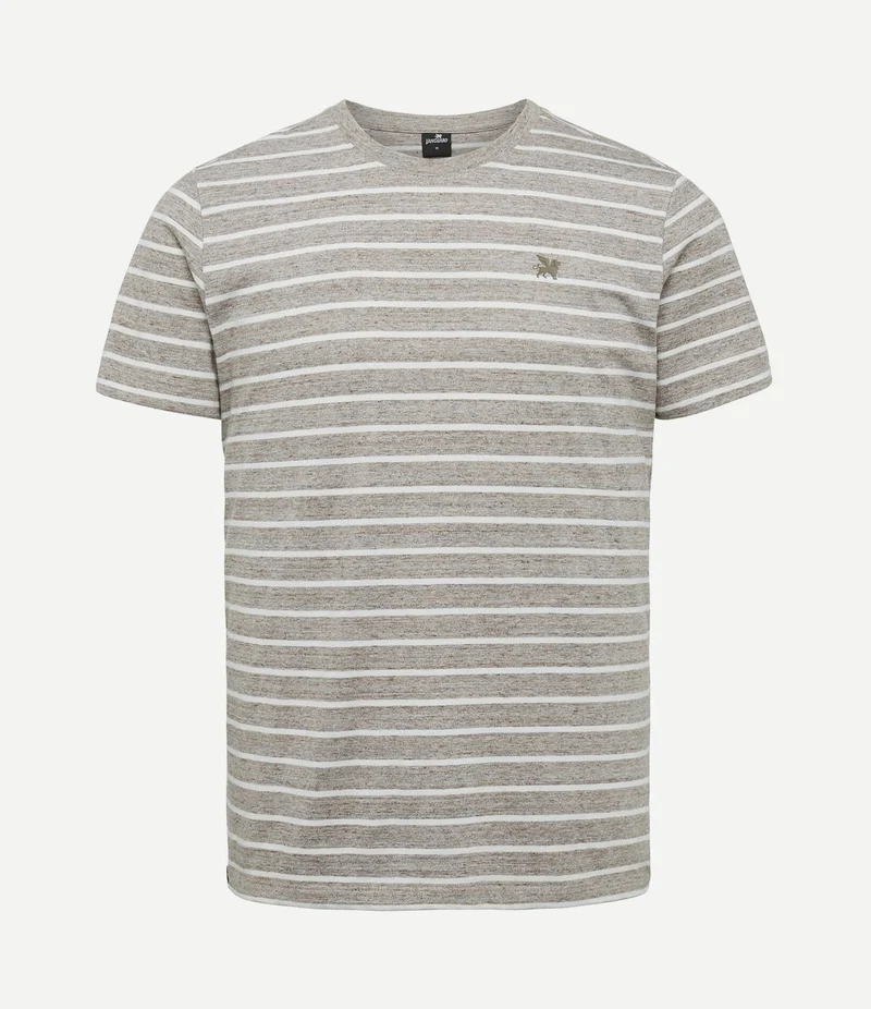 T-shirt strepen bruin