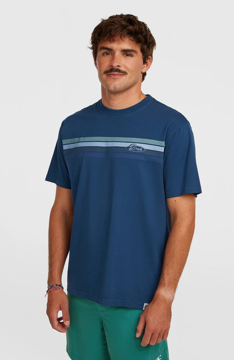 O'Riginals Front-Stripe T-shirt | English Evening
