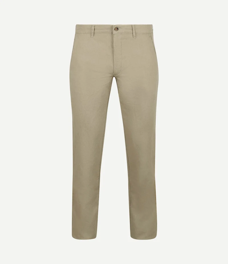 Chino Pico cotton linen kaki