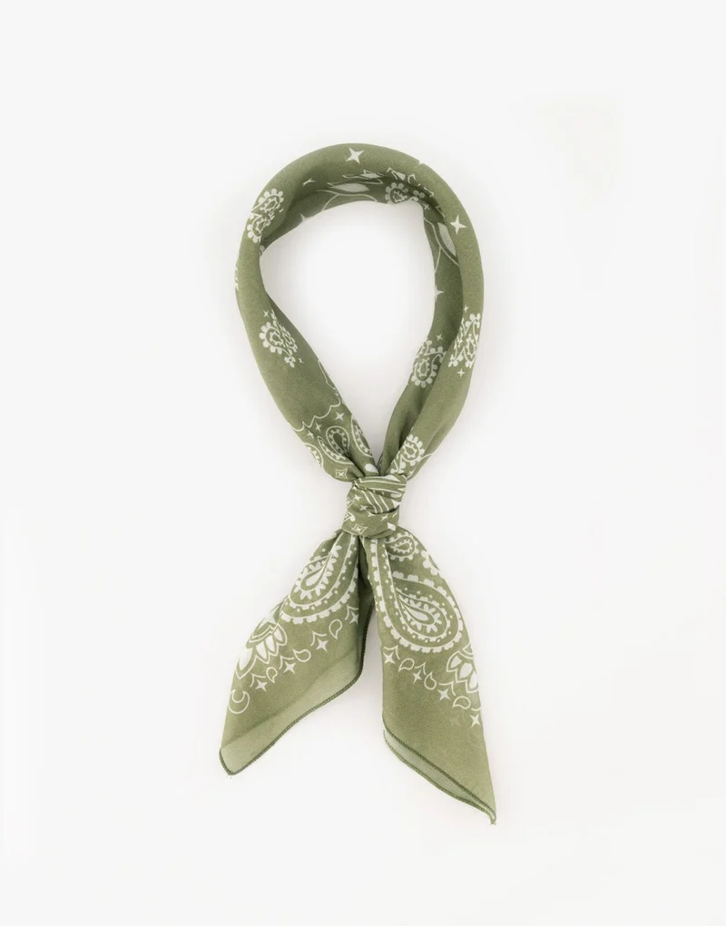 Army Groene Zijden - Bandana