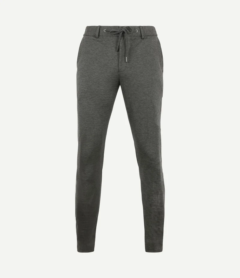 Pantalon jersey antraciet