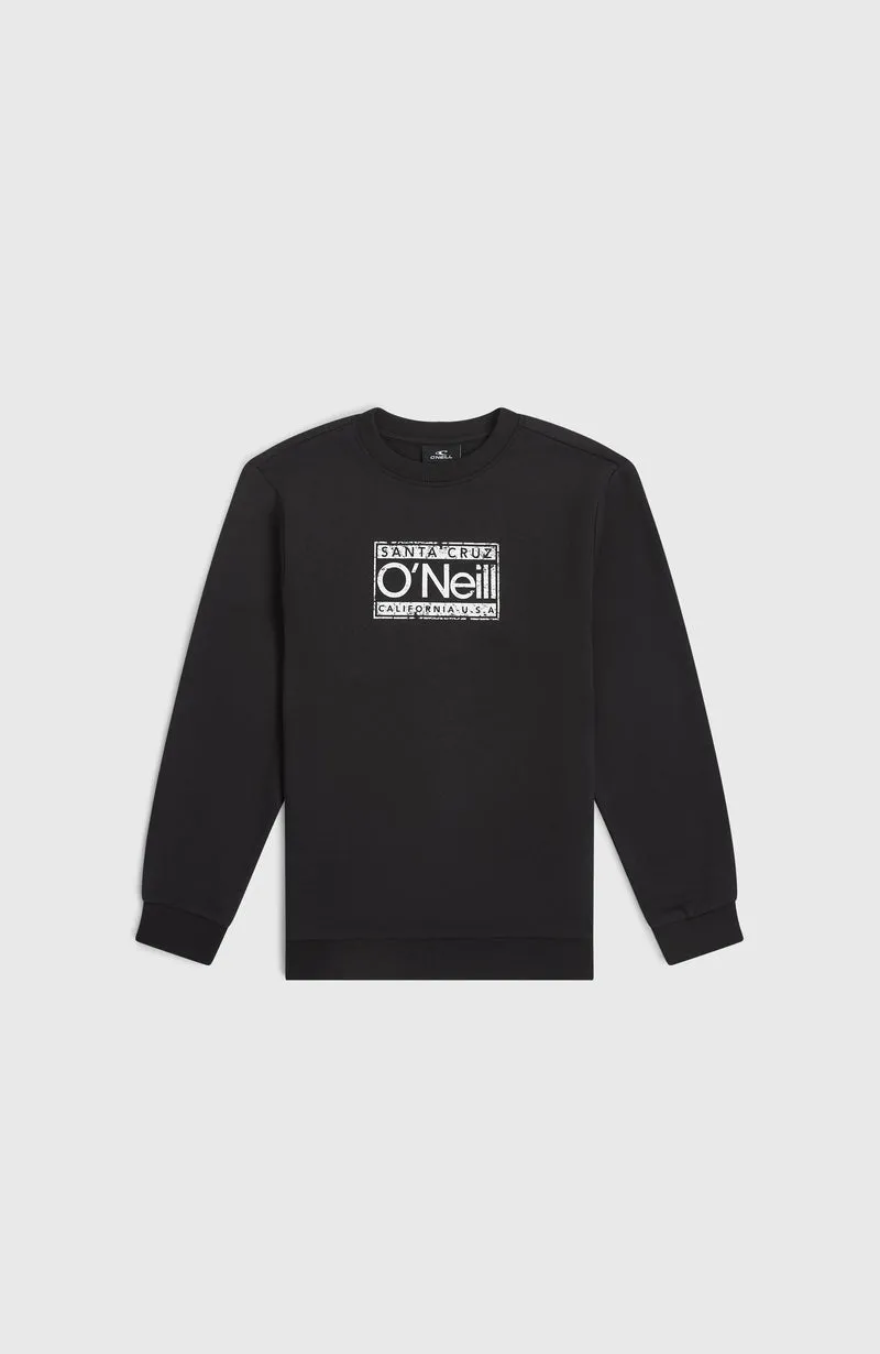 Cali Crew sweater | Black Out