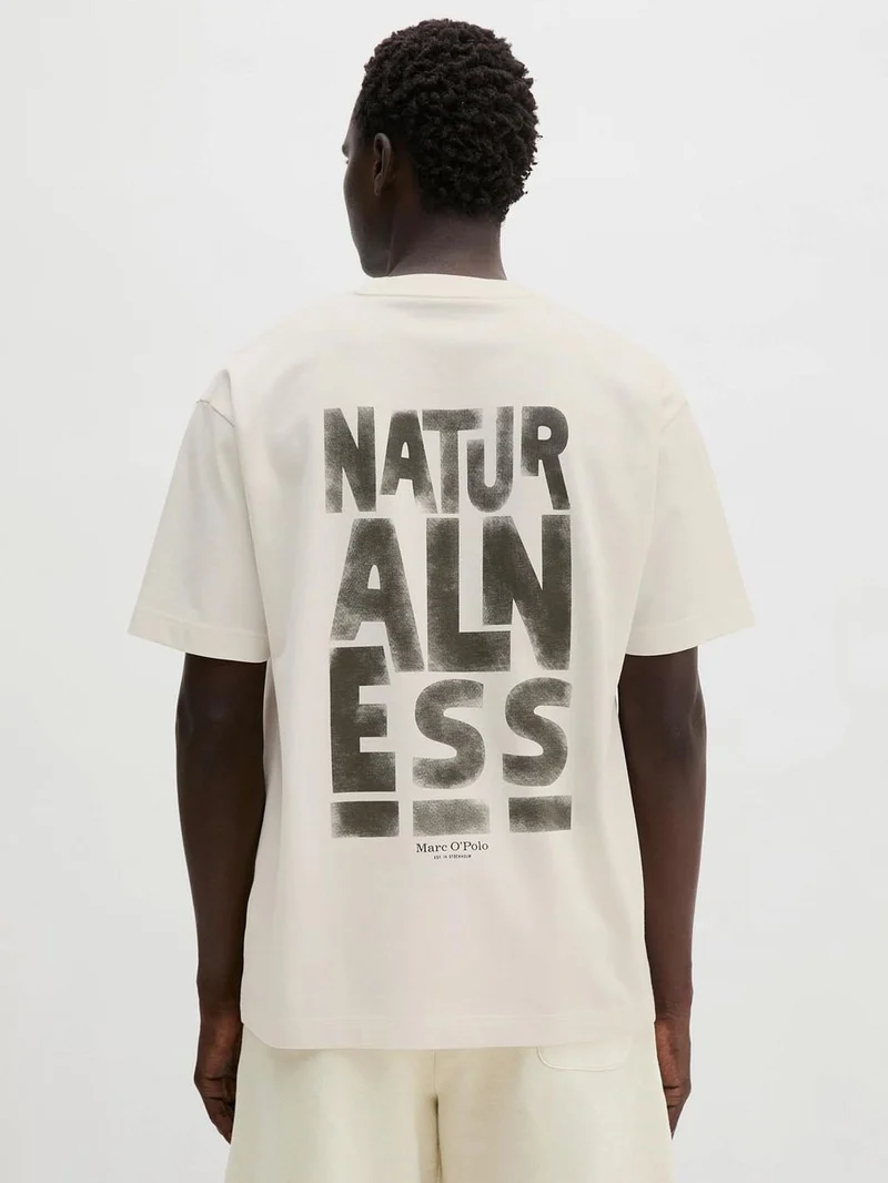 T-shirt backprint wit