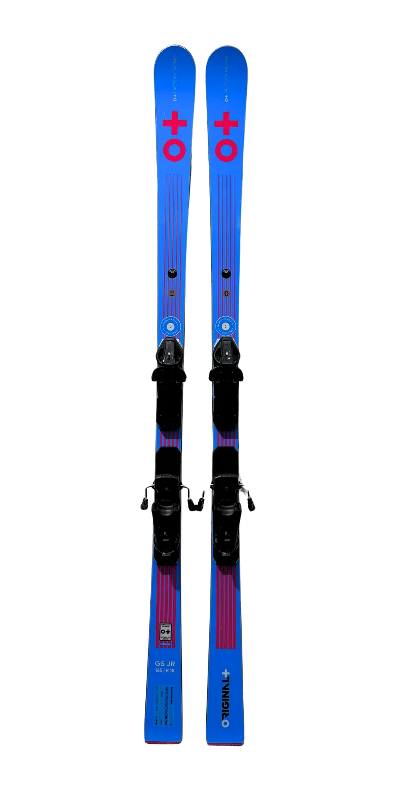O+ FACTORY RACING GS JR B-GRADE 165 SOFT + WCR TEAM PLATE & TYROLIA SX TEAM 9.0