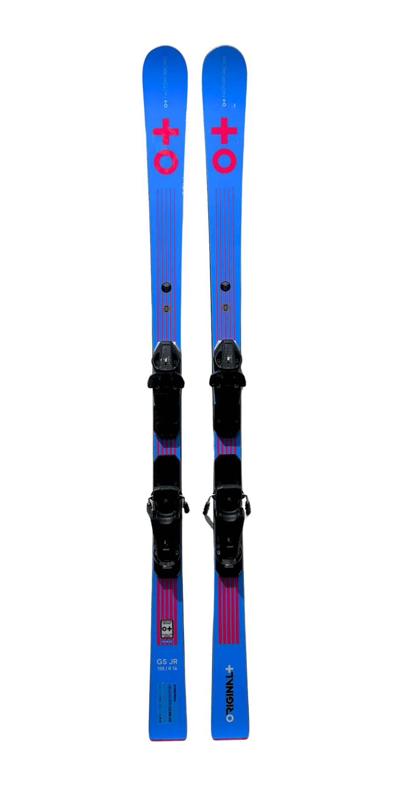 O+ FACTORY RACING GS JR B-GRADE 155 SOFT + WCR TEAM PLATE & TYROLIA SX TEAM 9.0