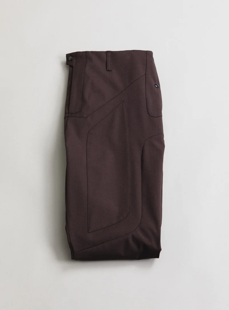 Bionic Pants in Chocolate Grained Nylon